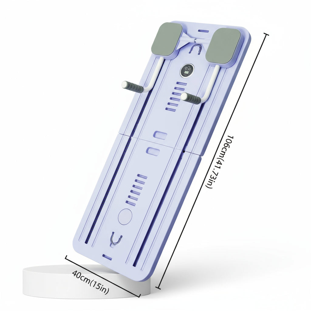 Pilates Board - Pilates Reformer Set, Multi-Purpose Foldable Pilates , 5 in 1 Pilates Sliding Board (Black)