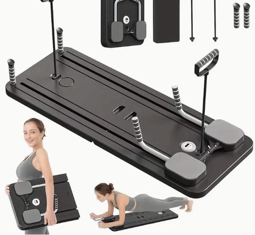 NEW 8 in 1 - Foldable Pilates Board for Home Workout | Ab Workout Board